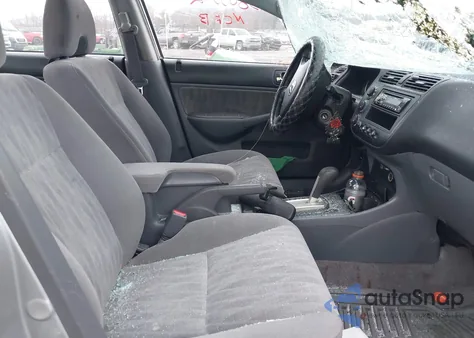 2004 Honda Civic Ex z USA, uszkodzony, nr VIN JHMES26754S001704